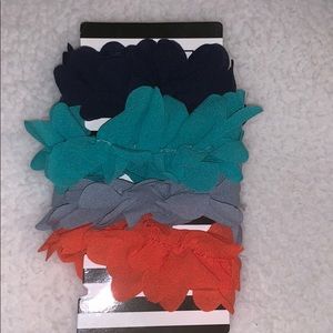 set of scrunchies, new